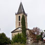  Boisseron: L'glise saint-Jean-Baptiste -   l'poque mdivale, Trencavel, vicomte d'Albi, avait construit un chteau  l'emplacement de cette glise.