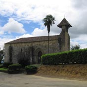 Via Podiensis::L'eglise de Caubin juste avant Arthez